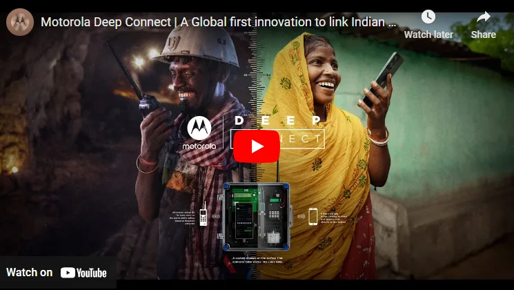Motorola Deep Connect campaign